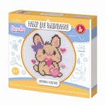 Набор для вышивания Зайчишка с сердечком с пяльцами 05621