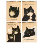 Блокнот А5 60 л. (спираль) BG Настроение-кот Б5гр60 06543 385096