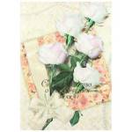 Папка адресная "Свидетельство о браке" А4 ламинир. Нежность СБЛЖ4-59н