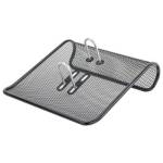 Подставка для календаря BRAUBERG Germanium 57*200*200 мм метал. черная 231972