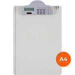 Папка-планшет Deli E9259 GRAY A4 полипропилен серый калькулятор