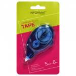Корректирующая лента 5 мм х 8 м InFormat CTB-5x8