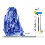 Стержень 140 мм. игольч., масл. основа М-7905-70 синий