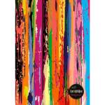 Ежедневник А5 Цветные полоски С1375-91 7БЦ недатир.