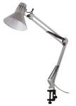 Лампа настольная ЭРА N-121-E27-40w-w на струбцине серый