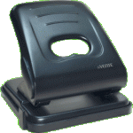 Дырокол 35 л.  deVENTE 4020815 металлический черный