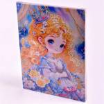 Мозаика алмазная 20х30 Девочка М-12357