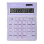 Калькулятор настольный deVente 12 разр. 155x204x33мм сиренев. DD-4442P/4031317