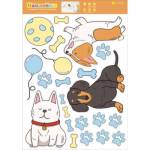 16.11.00597 Наклейка оформительская Неразлучные друзья