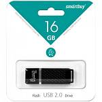 Флэш накопитель 16 Gb USB 2.0 Smartbuy Quartz черный SB16GBQZ-K 