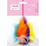 Перья декоративные deVente 8130901 Пестрый микс 50 шт.