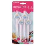 Свечи для торта deVENTE 9060103 Котик 4 шт.