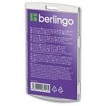 Бейдж Berlingo 55х85 вертик. 01002
