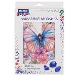 Мозаика алмазная с мольбертом 15х20 М-12573 Бабочка