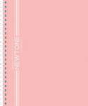 Тетрадь 96 л. (спираль) Хатбер NEWtone PASTEL Розовый кварц 80 гр. Soft-touch 96Т5лA1гр_05056