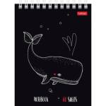 Блокнот 60 л. А6 (спираль) Хатбер Нескучные герои 60Б6В1гр