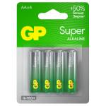 Батарейка LR06 (АА) GP Super G-Tech 4 шт. алкалин. GP 15AA21-2CRSBC4