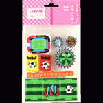 Наклейки объемные deVENTE 8004068 Football из фоамирана
