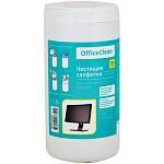 Салфетки для экранов OfficeClean 100 шт. 260884 ЧЗ