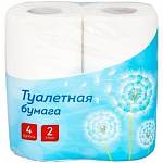 Туал. бумага OfficeClean 2сл. 16,2м. белая 4шт. 249814