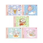 Альбом д\рис. 8 л. Хатбер Зайчата мел.карт. 8А4В