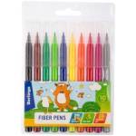 Фломастер 10 цв. Berlingo Жил-был кот смываем. WP00610