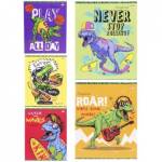 Тетрадь 48 л. (клетка) П-П Шумный динозавр 48-9019