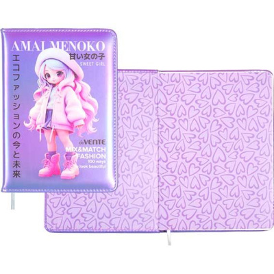 Записная книжка B6 deVENTE 2252606 Amai Menoko
