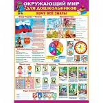 Плакат 0-02-520А Окружающий мир для дошкольников