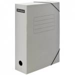 Короб архивный 75 мм гофро белый на резинках _366   158548