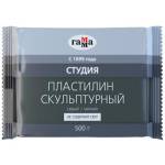 Пластилин 500 гр. скульптурный Серый мягкий 2.80.Е050.004.2