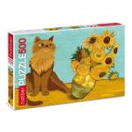 Пазлы 500 эл. А2 Кот-Ван Гог 500П32_29520
