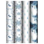 Упаковочная бумага 70х100 лист MESHU Christmas toys MS_66820