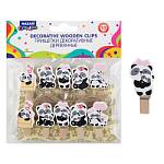 Прищепки декоративные М-1536 10 шт. Pandas