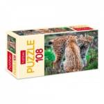 Пазлы 108 эл А4 Дикие кошки 108П34_26042