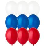 Шарики возд. 12 шт. 14" Триколор пастель ассорти 1101-0674