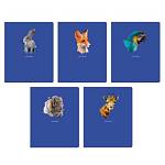 Тетрадь 48 л. (клетка) К-Э TOTAL Blue.Little Friends ТКФ487302
