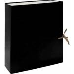 Короб архивный 30 мм. бумвинил Lamark103 черный