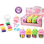 Тесто для лепки 10 цв. с формочками Mazari М-20340