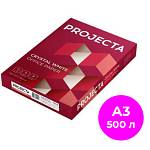 Бумага ксер. А3 PROJECTA 80 г/м  Класс A / 500л. Россия красная пачка