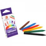 Карандаши восковые 6 цв. Луч Классика на масл. основе 12С 860-08