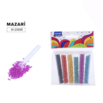 Набор бисера 6 цв. 7 гр. 3 мм М-20098