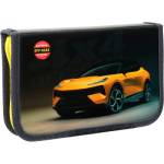 Пенал 1 секц. большой 190*115 мм П-П Желтое авто ПН-1773