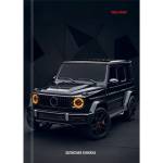 Записная книжка А6 96 л. П-П Черный автомобиль-4 96-7561