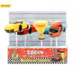 Свечи для торта на пиках Веселая гонка 5 шт. С-0450