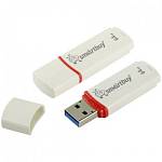 Флэш накопитель 64Gb USB 2.0 Smartbuy Crown белый