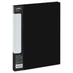 Папка с 2-мя кольцами 25 мм А4 СТАММ 700 мкм ММ-30594 черная