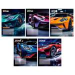 Тетрадь 12 л. (косая частая) БиДжи Speed zone Т5ск12 55440