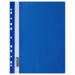 Папка - скоросшиватель А4 с перфор. СТАММ ММ-32255 160мкм синяя