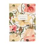 Тетрадь 60 л. Bruno Visconti Flora Цветочная страсть из экокожи, клетка 7-60-1384/08